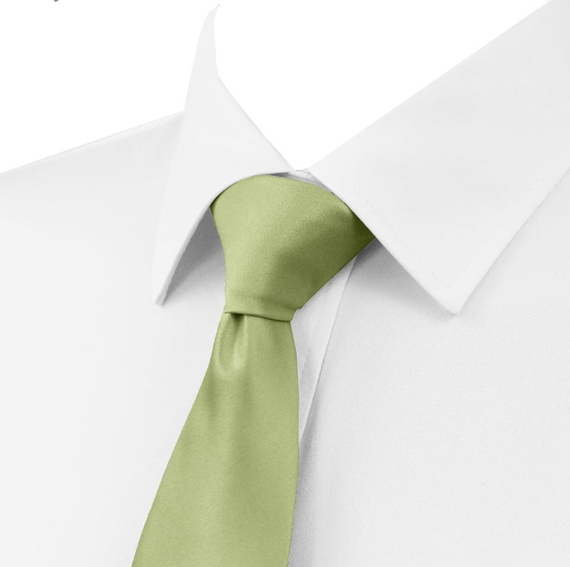 Trilece Ties for Men - Men's Solid Color Ties - Formal Neckties for Men - Neck Tie for Man - Image 3